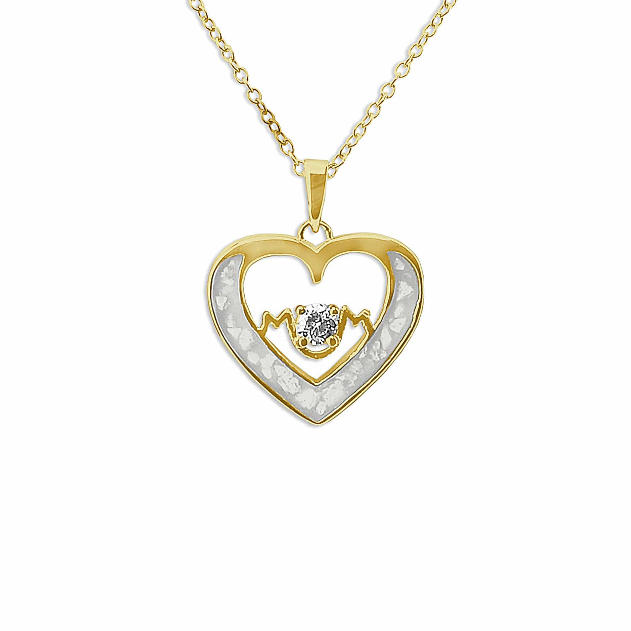 Load image into Gallery viewer, EverWith Ladies Mum Memorial Ashes Pendant with Fine Crystal - EverWith Memorial Jewellery - Trade