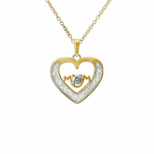 EverWith Ladies Mum Memorial Ashes Pendant with Fine Crystal - EverWith Memorial Jewellery - Trade