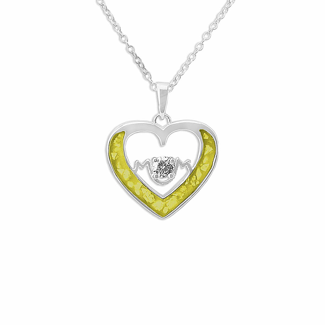 EverWith Ladies Mum Memorial Ashes Pendant with Fine Crystal - EverWith Memorial Jewellery - Trade