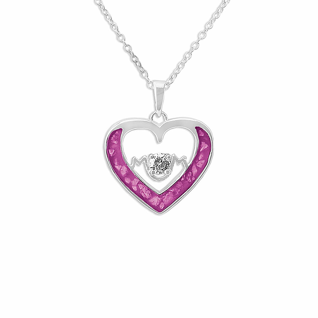 EverWith Ladies Mum Memorial Ashes Pendant with Fine Crystal - EverWith Memorial Jewellery - Trade