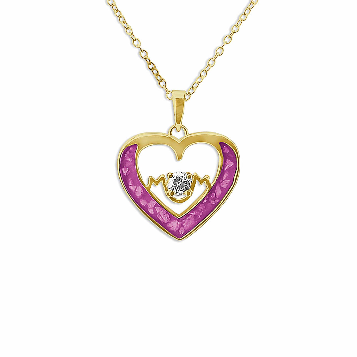 Load image into Gallery viewer, EverWith Ladies Mum Memorial Ashes Pendant with Fine Crystal - EverWith Memorial Jewellery - Trade