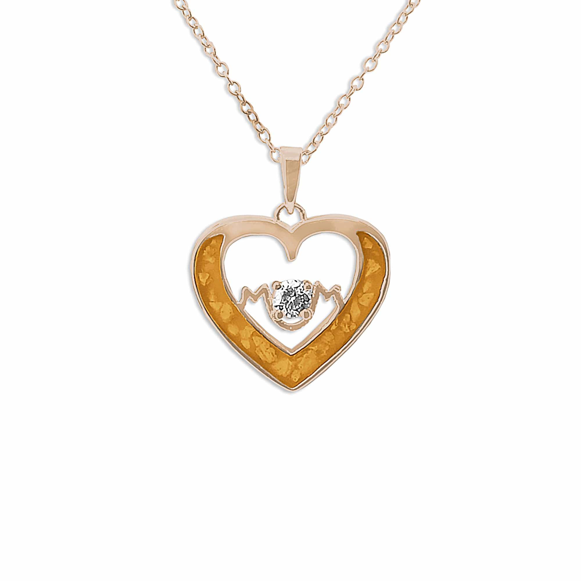 EverWith Ladies Mum Memorial Ashes Pendant with Fine Crystal - EverWith Memorial Jewellery - Trade