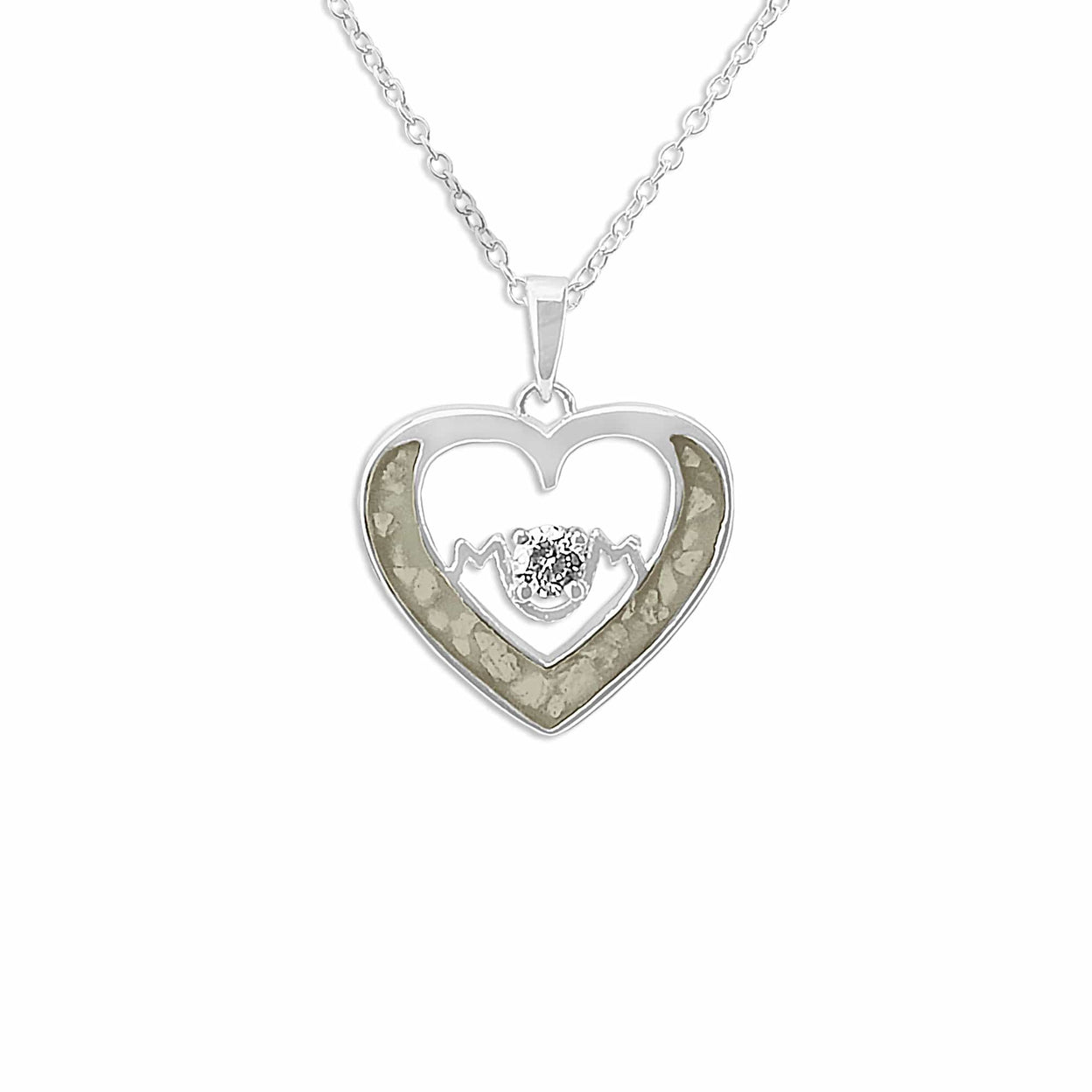 Load image into Gallery viewer, EverWith Ladies Mum Memorial Ashes Pendant with Fine Crystal - EverWith Memorial Jewellery - Trade