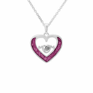 EverWith Ladies Mum Memorial Ashes Pendant with Fine Crystal - EverWith Memorial Jewellery - Trade