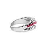 EverWith Ladies Oceans Memorial Ashes Ring with Fine Crystals - EverWith Memorial Jewellery - Trade