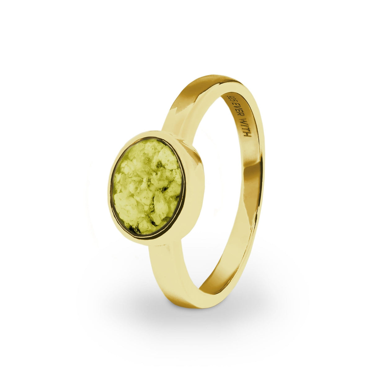 Load image into Gallery viewer, EverWith Ladies Oval Memorial Ashes Ring - EverWith Memorial Jewellery - Trade