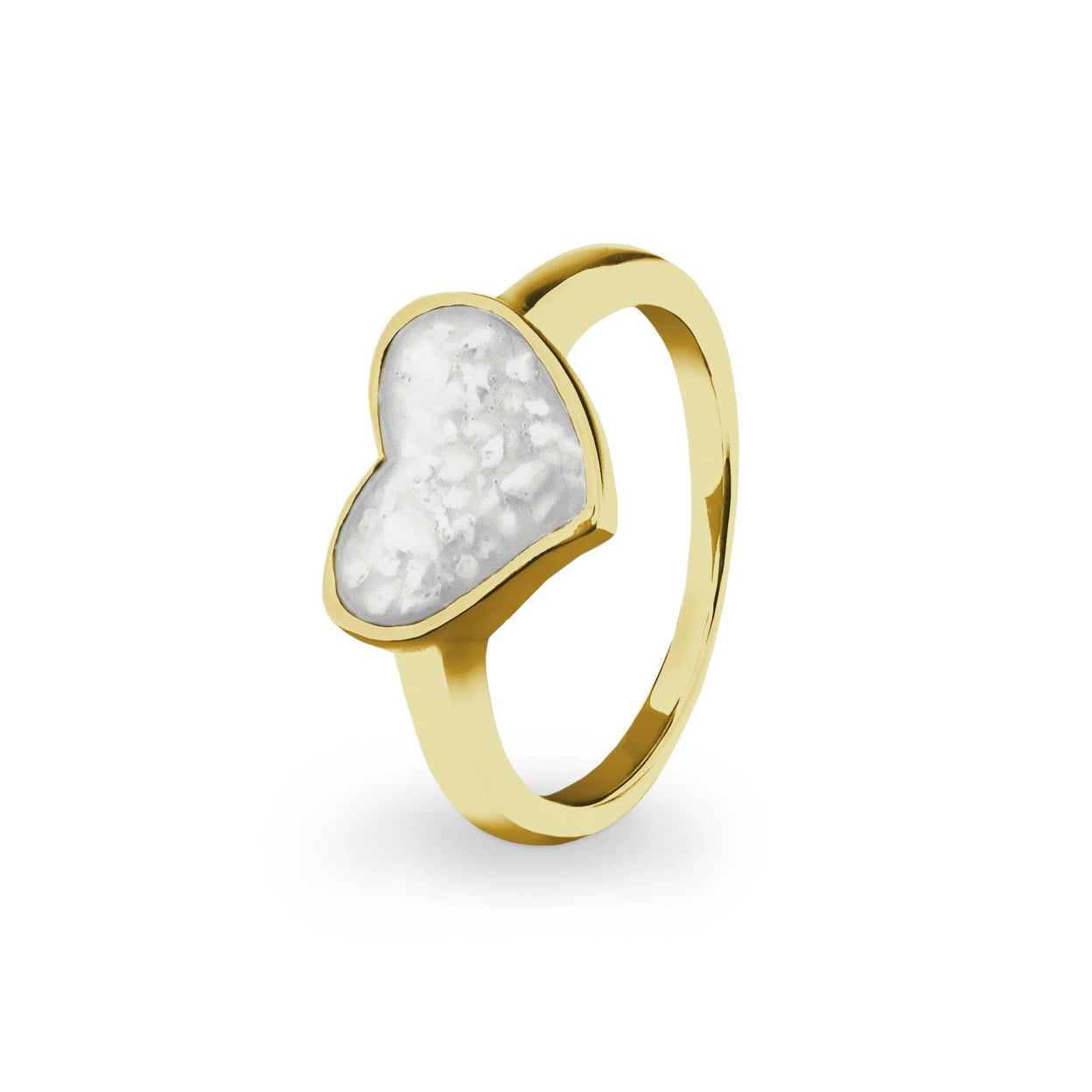 Load image into Gallery viewer, EverWith Ladies Oversized Heart Memorial Ashes Ring - EverWith Memorial Jewellery - Trade