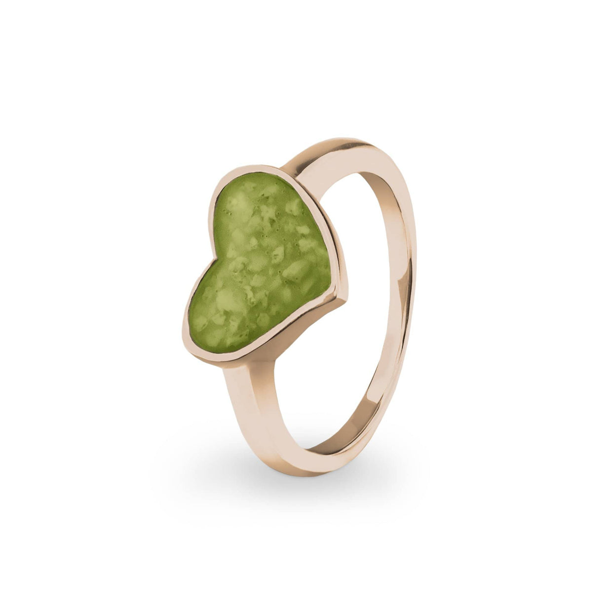 Load image into Gallery viewer, EverWith Ladies Oversized Heart Memorial Ashes Ring - EverWith Memorial Jewellery - Trade