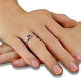 EverWith Ladies Peace Memorial Ashes Ring with Fine Crystals - EverWith Memorial Jewellery - Trade