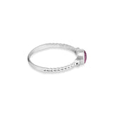 EverWith Ladies Peace Memorial Ashes Ring with Fine Crystals - EverWith Memorial Jewellery - Trade