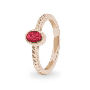 EverWith Ladies Petite Guard Memorial Ashes Ring - EverWith Memorial Jewellery - Trade