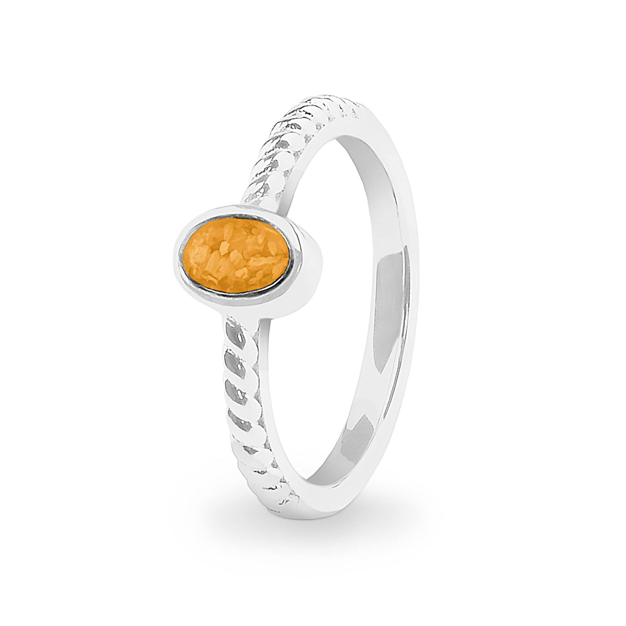 Load image into Gallery viewer, EverWith Ladies Petite Guard Memorial Ashes Ring - EverWith Memorial Jewellery - Trade