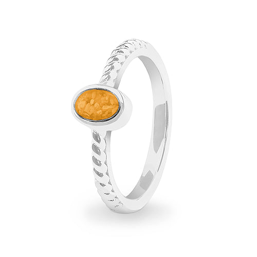 EverWith Ladies Petite Guard Memorial Ashes Ring - EverWith Memorial Jewellery - Trade