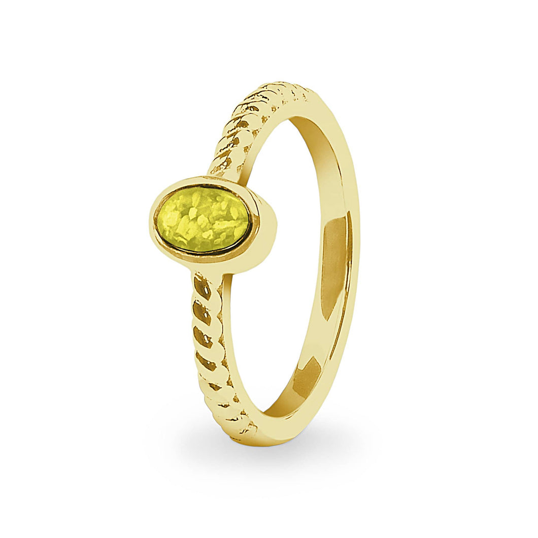 EverWith Ladies Petite Guard Memorial Ashes Ring - EverWith Memorial Jewellery - Trade