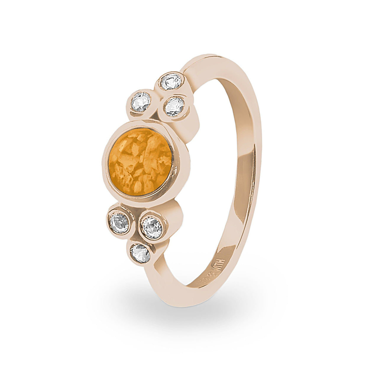 Load image into Gallery viewer, EverWith Ladies Praise Memorial Ashes Ring with Fine Crystals - EverWith Memorial Jewellery - Trade