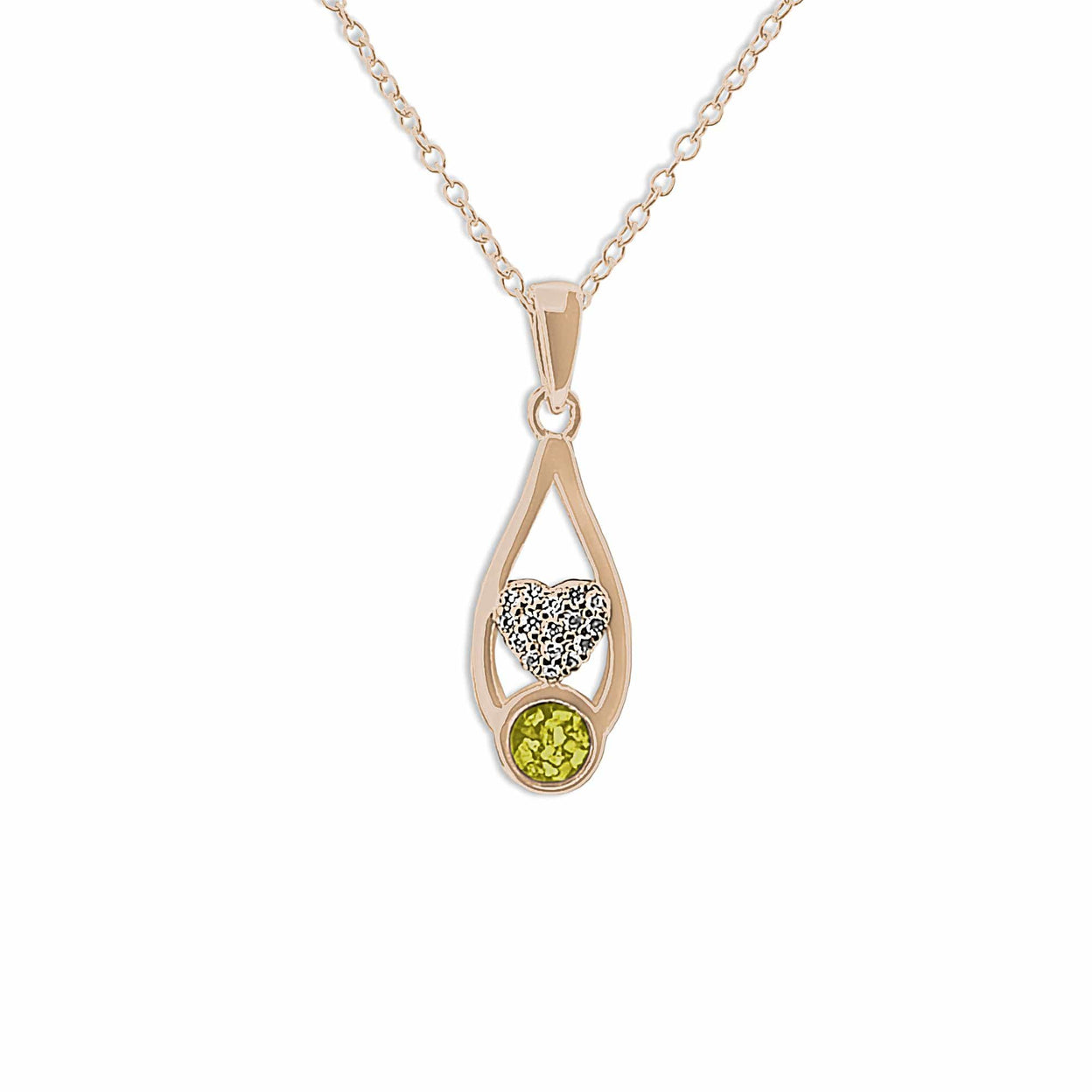 Load image into Gallery viewer, EverWith™ Ladies Protect Memorial Ashes Pendant with Swarovski Crystals - EverWith Memorial Jewellery - Trade