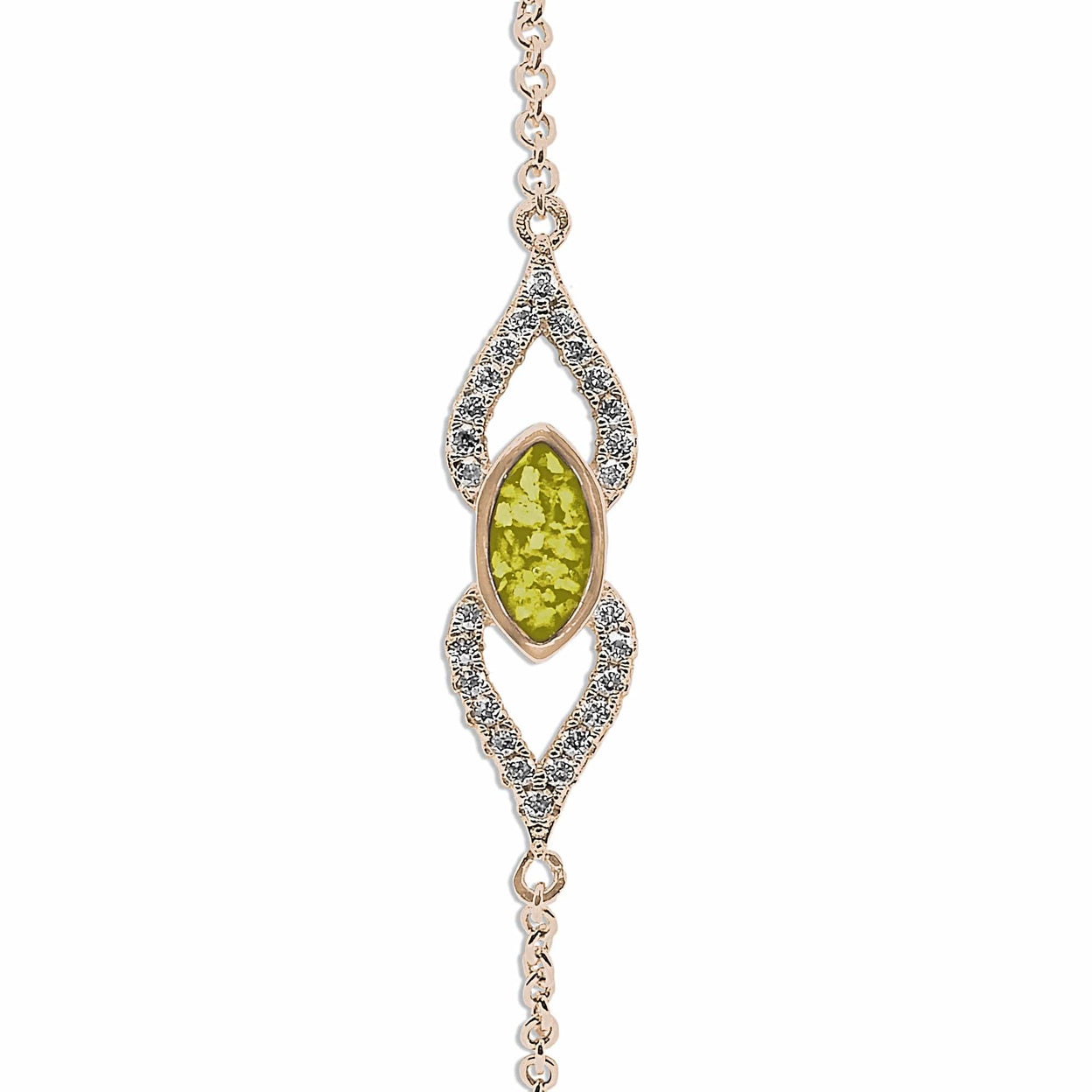 Load image into Gallery viewer, EverWith™ Ladies Respect Memorial Ashes Bracelet with Swarovski Crystals - EverWith Memorial Jewellery - Trade