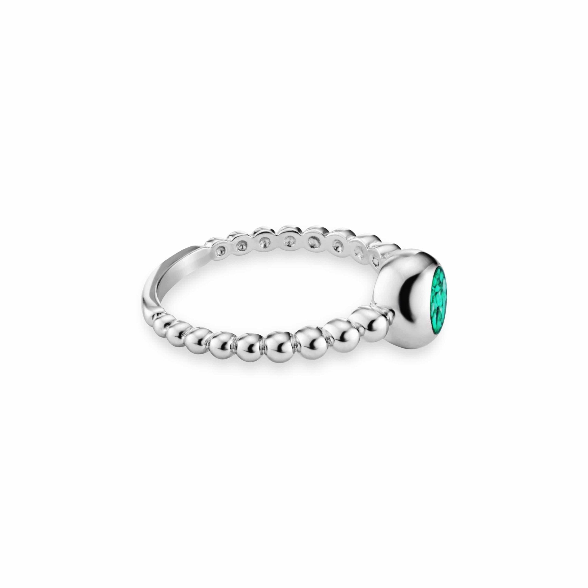 EverWith™ Ladies Rondure Array Bubble Band Memorial Ashes Ring - EverWith Memorial Jewellery - Trade