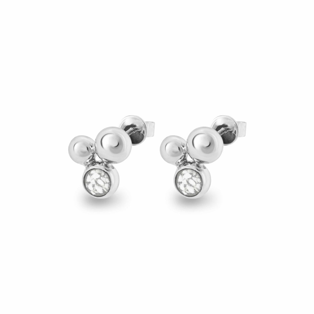 Load image into Gallery viewer, EverWith™ Ladies Rondure Array Memorial Ashes Earrings - EverWith Memorial Jewellery - Trade
