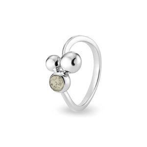EverWith™ Ladies Rondure Array Memorial Ashes Ring - EverWith Memorial Jewellery - Trade