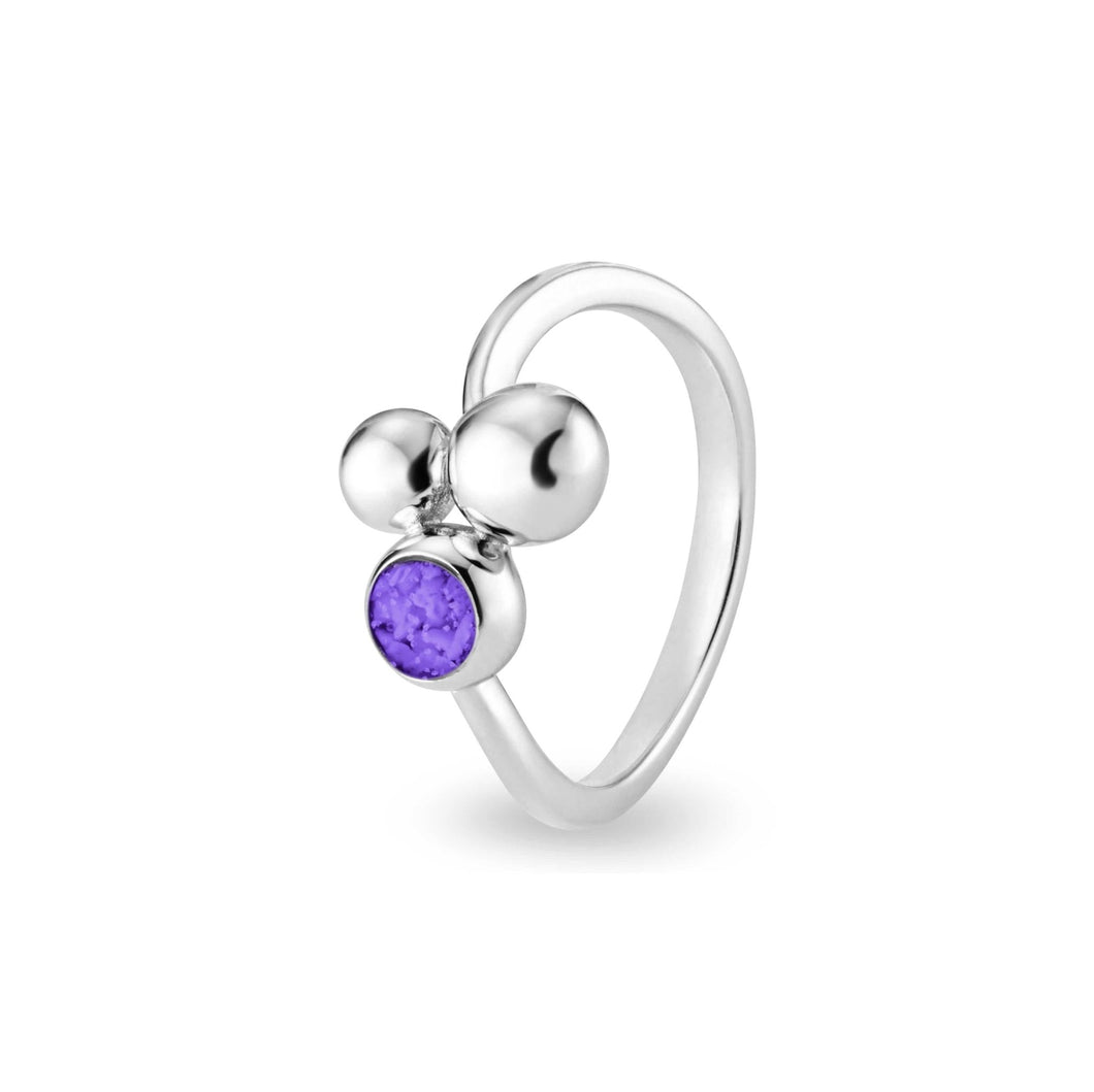 EverWith™ Ladies Rondure Array Memorial Ashes Ring - EverWith Memorial Jewellery - Trade