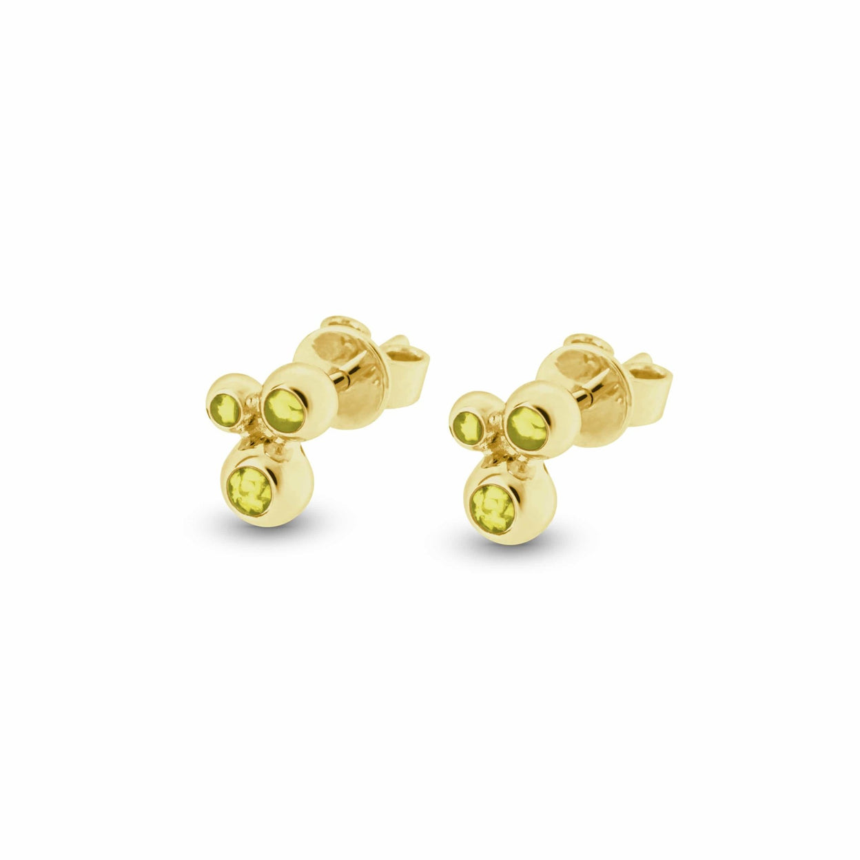 Load image into Gallery viewer, EverWith™ Ladies Rondure Array Triple Memorial Ashes Earrings - EverWith Memorial Jewellery - Trade