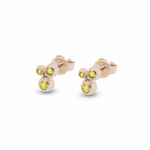 EverWith™ Ladies Rondure Array Triple Memorial Ashes Earrings - EverWith Memorial Jewellery - Trade