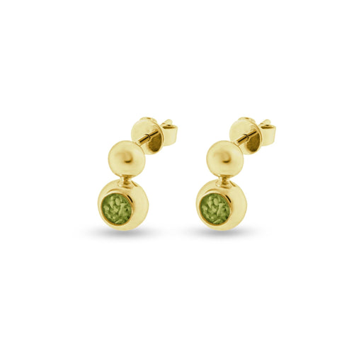 EverWith™ Ladies Rondure Drop Memorial Ashes Earrings - EverWith Memorial Jewellery - Trade