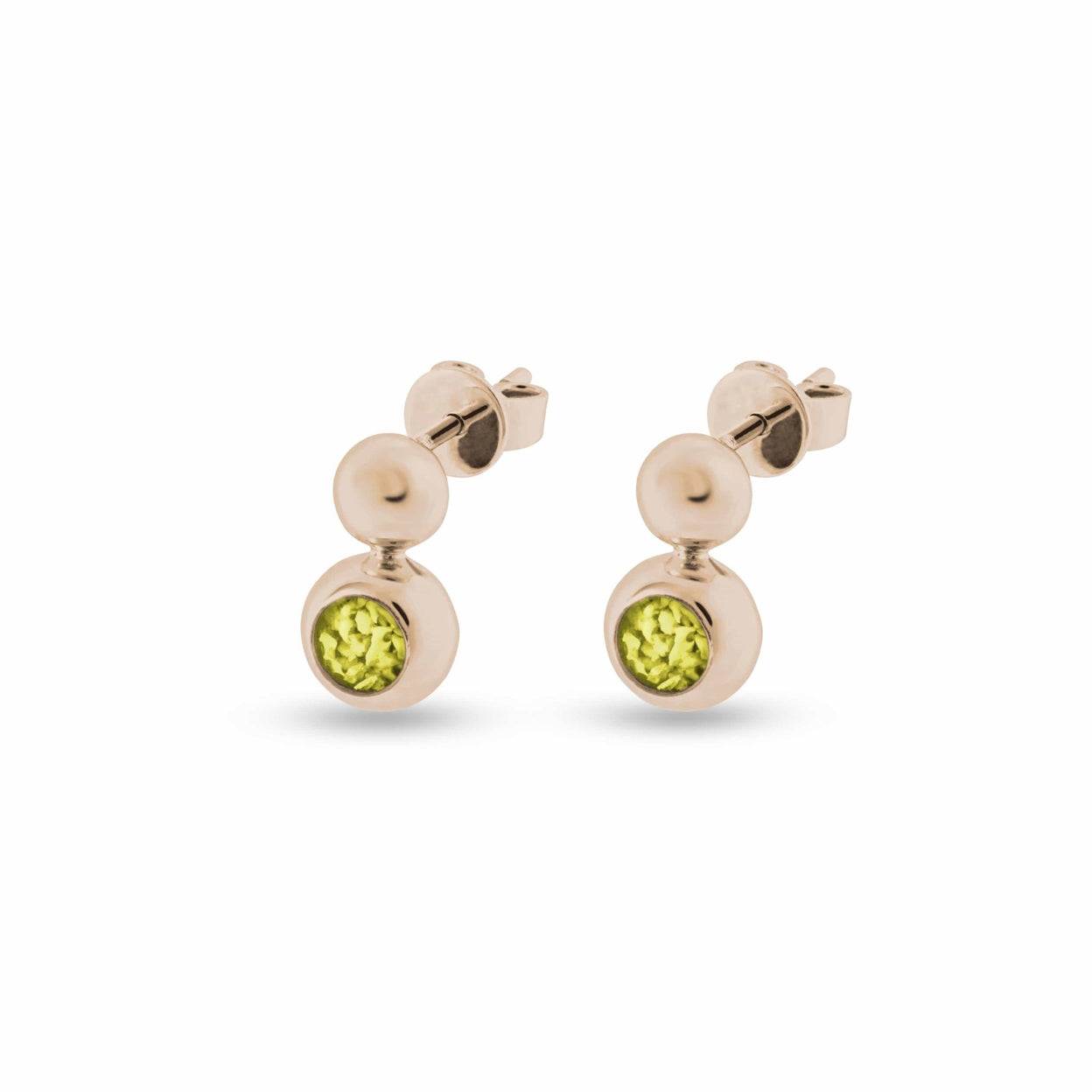 Load image into Gallery viewer, EverWith™ Ladies Rondure Drop Memorial Ashes Earrings - EverWith Memorial Jewellery - Trade