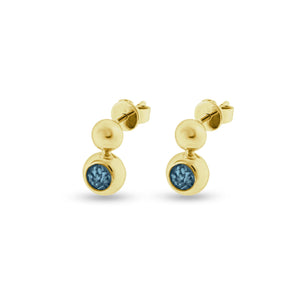 EverWith™ Ladies Rondure Drop Memorial Ashes Earrings - EverWith Memorial Jewellery - Trade