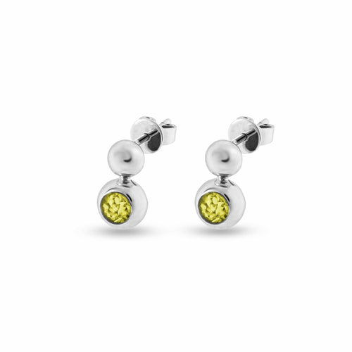 EverWith™ Ladies Rondure Drop Memorial Ashes Earrings - EverWith Memorial Jewellery - Trade