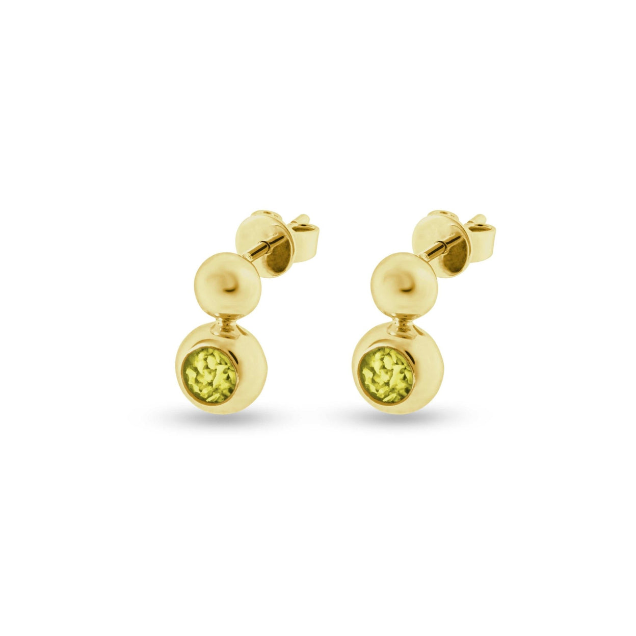 Load image into Gallery viewer, EverWith™ Ladies Rondure Drop Memorial Ashes Earrings - EverWith Memorial Jewellery - Trade