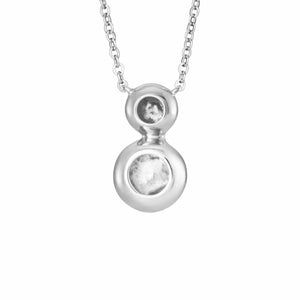 EverWith™ Ladies Rondure Drop Memorial Ashes Necklace - EverWith Memorial Jewellery - Trade