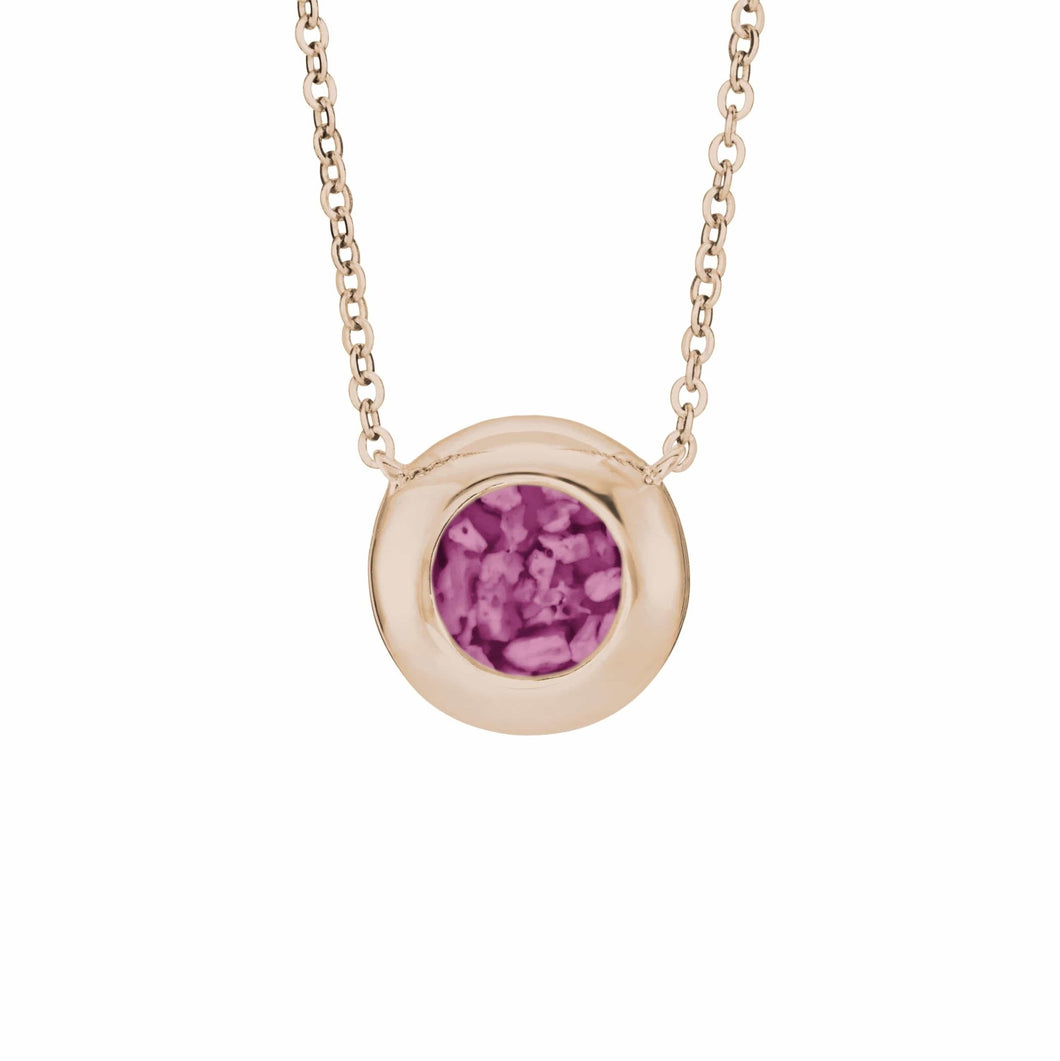 EverWith™ Ladies Rondure Memorial Ashes Necklace - EverWith Memorial Jewellery - Trade