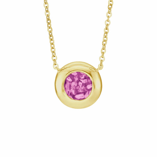 EverWith™ Ladies Rondure Memorial Ashes Necklace - EverWith Memorial Jewellery - Trade