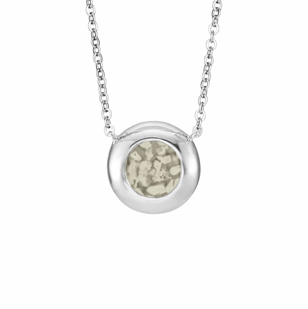 EverWith™ Ladies Rondure Memorial Ashes Necklace - EverWith Memorial Jewellery - Trade