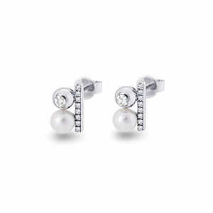 EverWith™ Ladies Rondure Opulence Memorial Ashes Earrings - EverWith Memorial Jewellery - Trade
