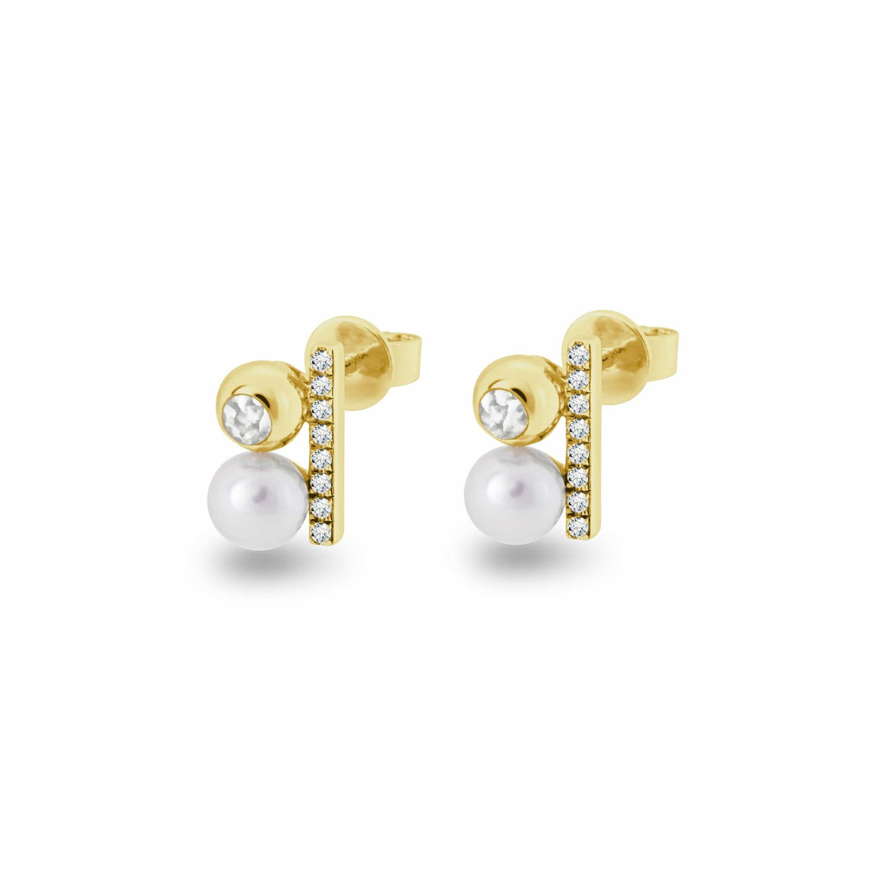 Load image into Gallery viewer, EverWith™ Ladies Rondure Opulence Memorial Ashes Earrings - EverWith Memorial Jewellery - Trade