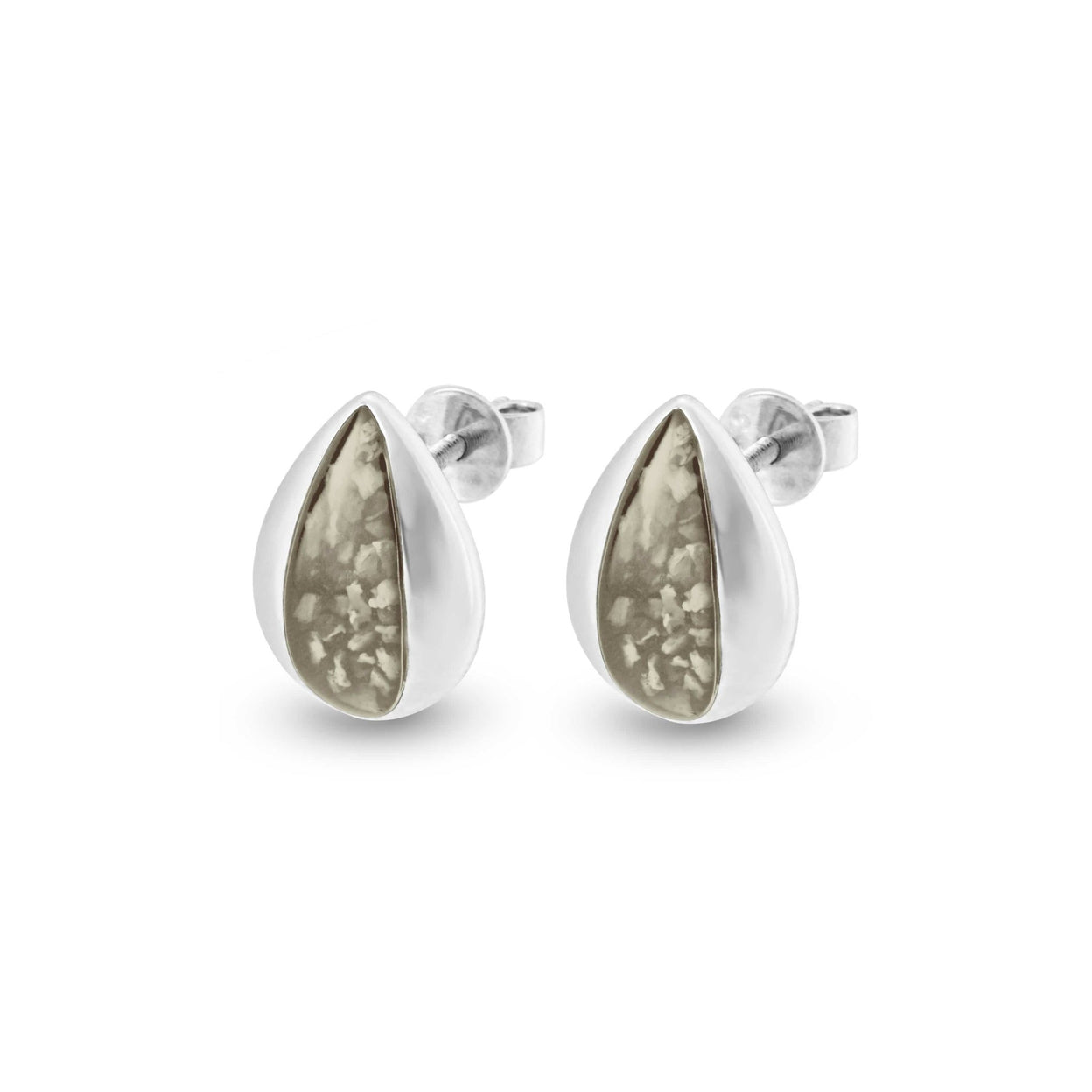 Load image into Gallery viewer, EverWith™ Ladies Rondure Teardrop Memorial Ashes Earrings - EverWith Memorial Jewellery - Trade