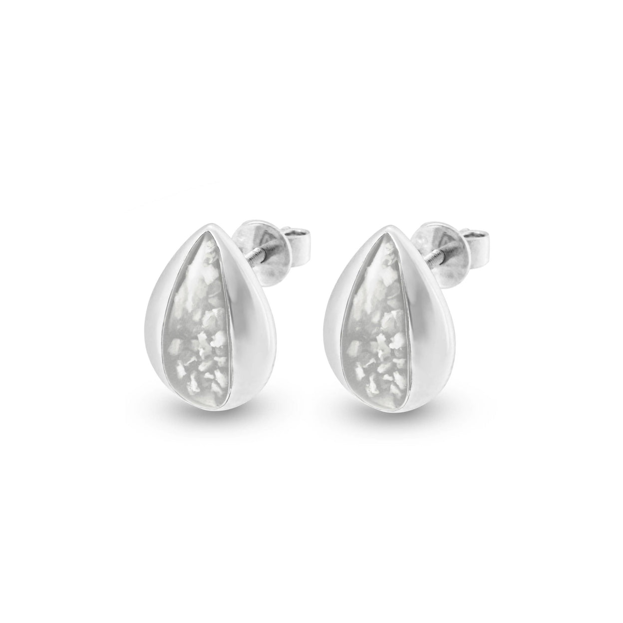 Load image into Gallery viewer, EverWith™ Ladies Rondure Teardrop Memorial Ashes Earrings - EverWith Memorial Jewellery - Trade