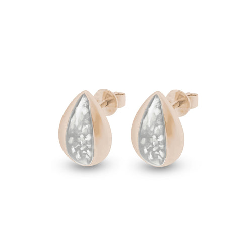 EverWith™ Ladies Rondure Teardrop Memorial Ashes Earrings - EverWith Memorial Jewellery - Trade