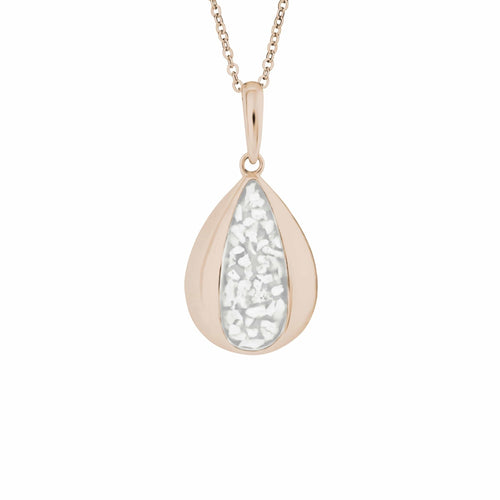 EverWith™ Ladies Rondure Teardrop Memorial Ashes Pendant - EverWith Memorial Jewellery - Trade