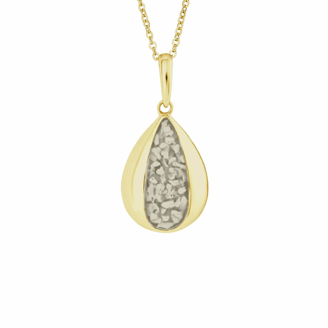 EverWith™ Ladies Rondure Teardrop Memorial Ashes Pendant - EverWith Memorial Jewellery - Trade