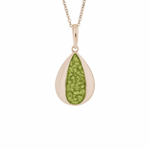 EverWith™ Ladies Rondure Teardrop Memorial Ashes Pendant - EverWith Memorial Jewellery - Trade