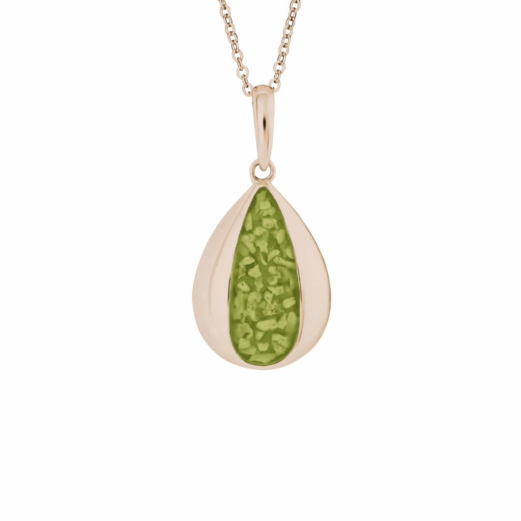 EverWith™ Ladies Rondure Teardrop Memorial Ashes Pendant - EverWith Memorial Jewellery - Trade