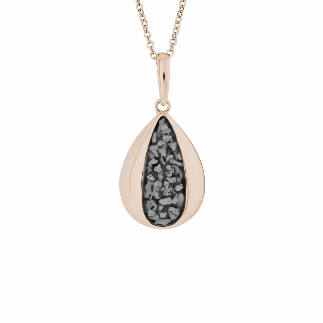 EverWith™ Ladies Rondure Teardrop Memorial Ashes Pendant - EverWith Memorial Jewellery - Trade