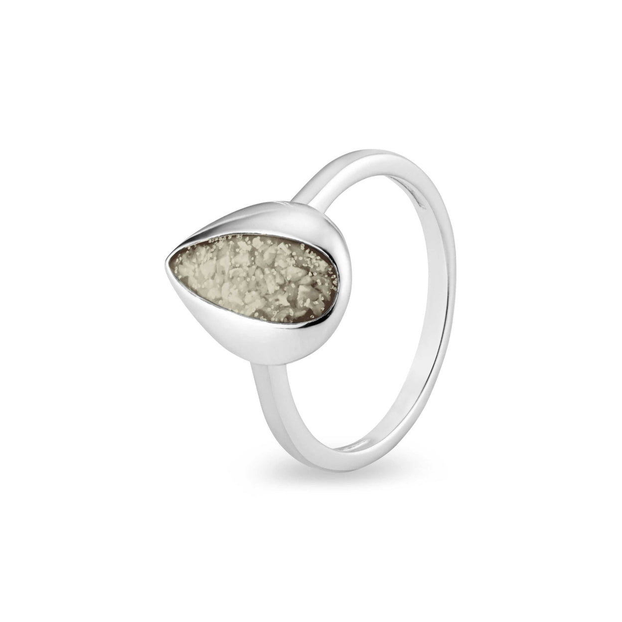 Load image into Gallery viewer, EverWith™ Ladies Rondure Teardrop Memorial Ashes Ring - EverWith Memorial Jewellery - Trade