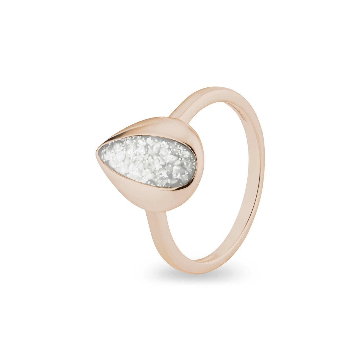 Load image into Gallery viewer, EverWith™ Ladies Rondure Teardrop Memorial Ashes Ring - EverWith Memorial Jewellery - Trade