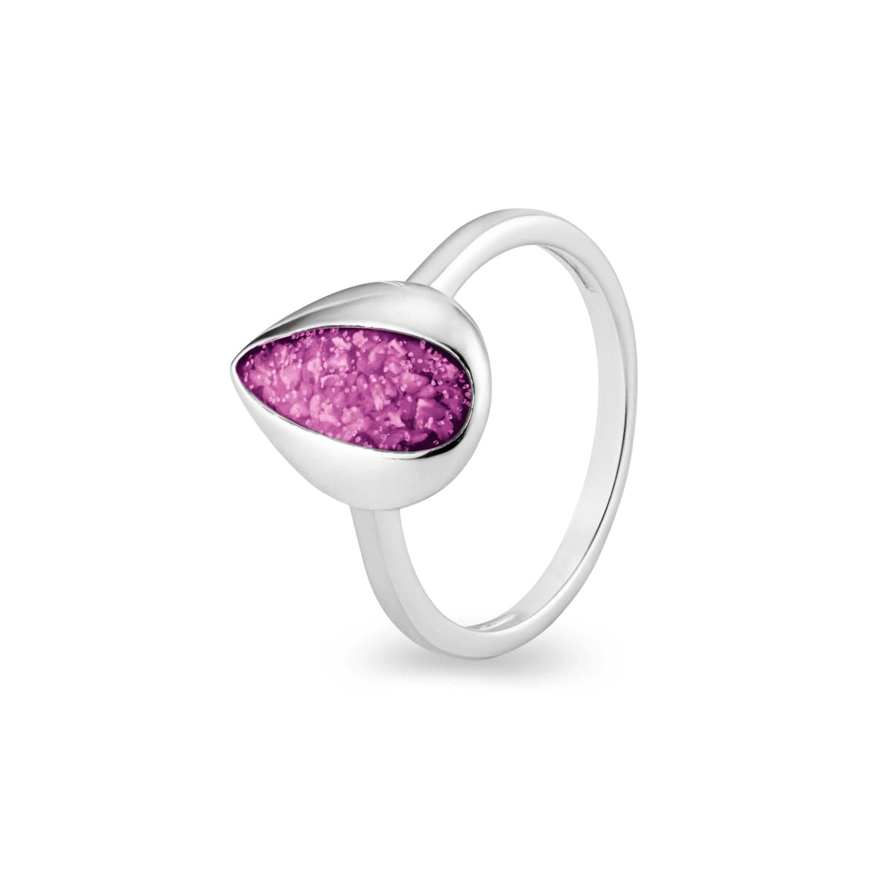 Load image into Gallery viewer, EverWith™ Ladies Rondure Teardrop Memorial Ashes Ring - EverWith Memorial Jewellery - Trade