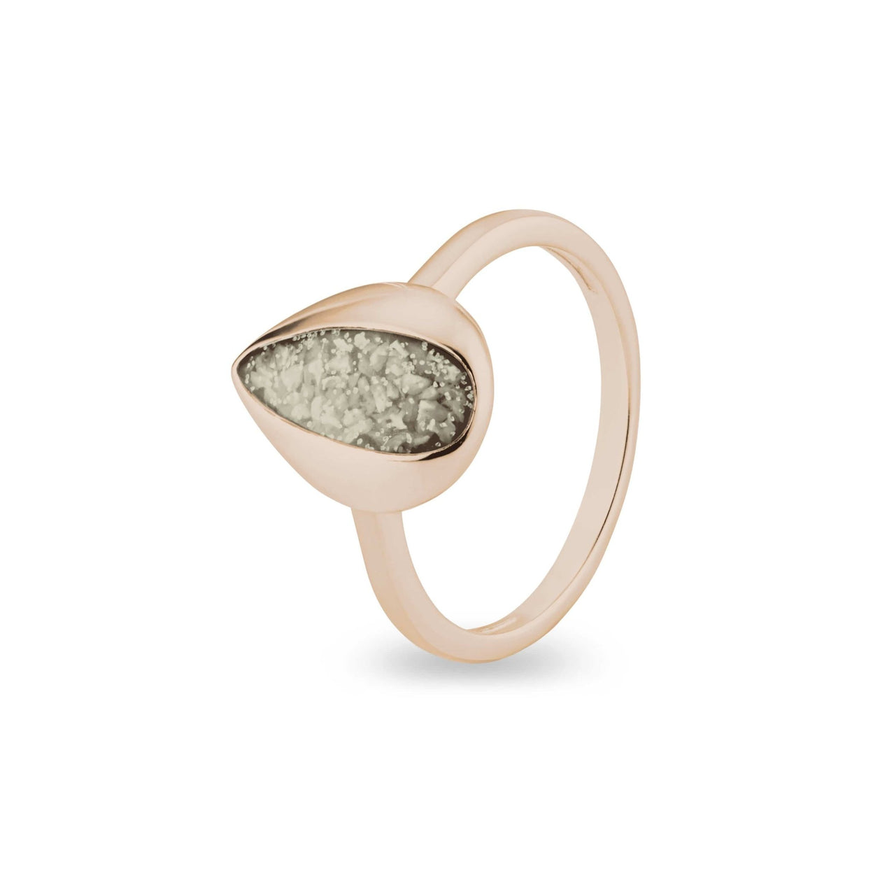 Load image into Gallery viewer, EverWith™ Ladies Rondure Teardrop Memorial Ashes Ring - EverWith Memorial Jewellery - Trade